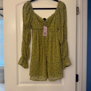 Wild Fable Long Sleeve Floral Dress